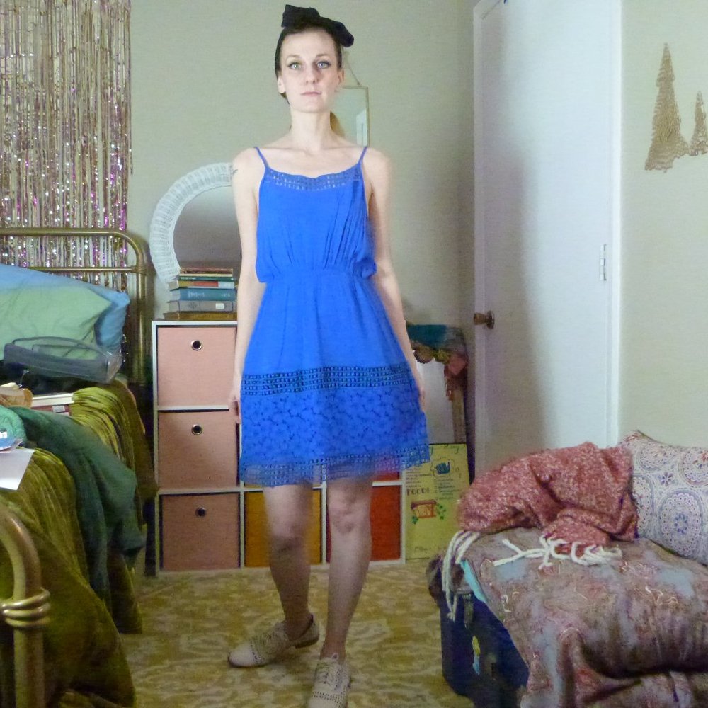 Royal Blue Summer Dress